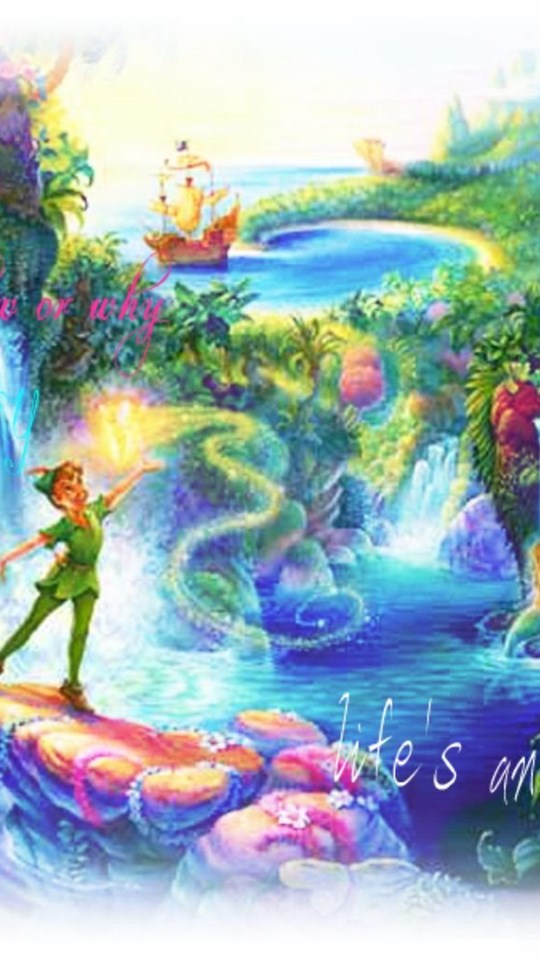 Mobile, Android, Tablet - Peter Pan , HD Wallpaper & Backgrounds