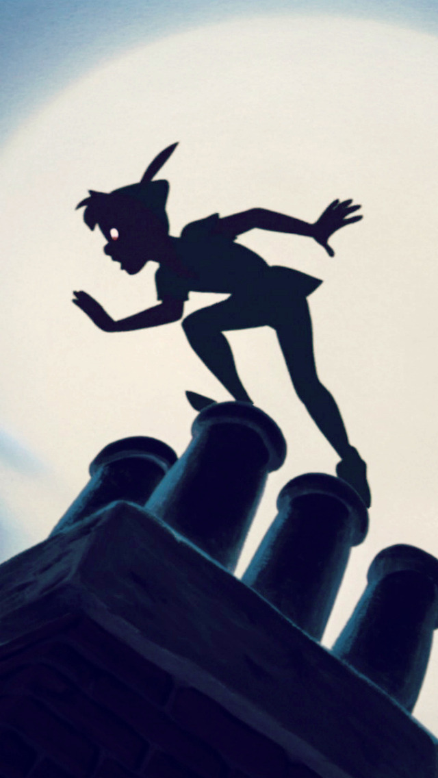 Peter Pan Iphone 5s Wallpapers - Peter Pan All Children Grow Up Except One , HD Wallpaper & Backgrounds