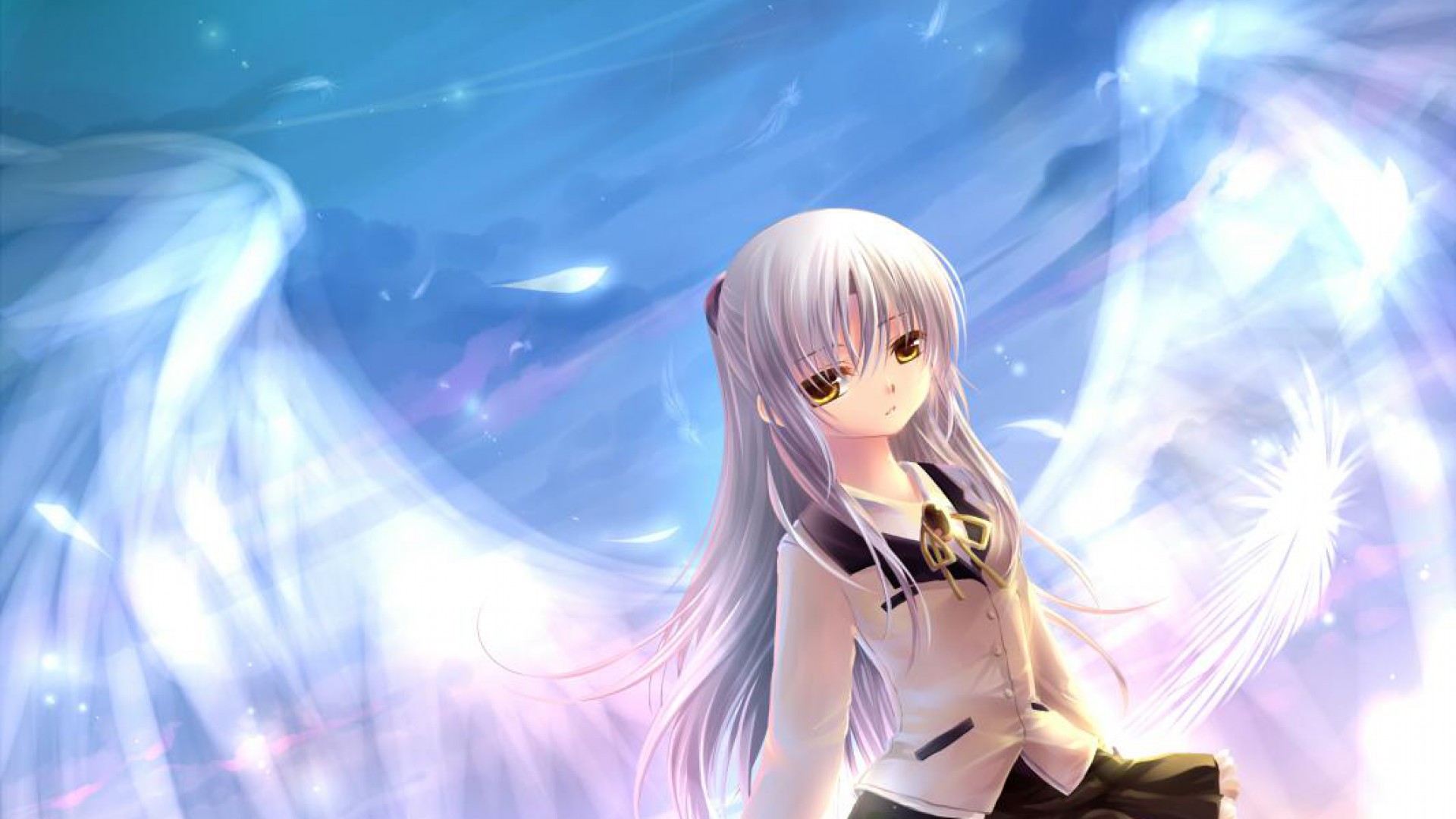 Kanade Tachibana - Little Angel Anime , HD Wallpaper & Backgrounds