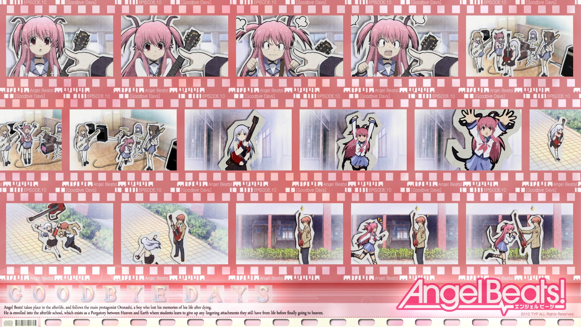 Anime, Angel Beats , Hisako , Kanade Tachibana - Angel Beats , HD Wallpaper & Backgrounds