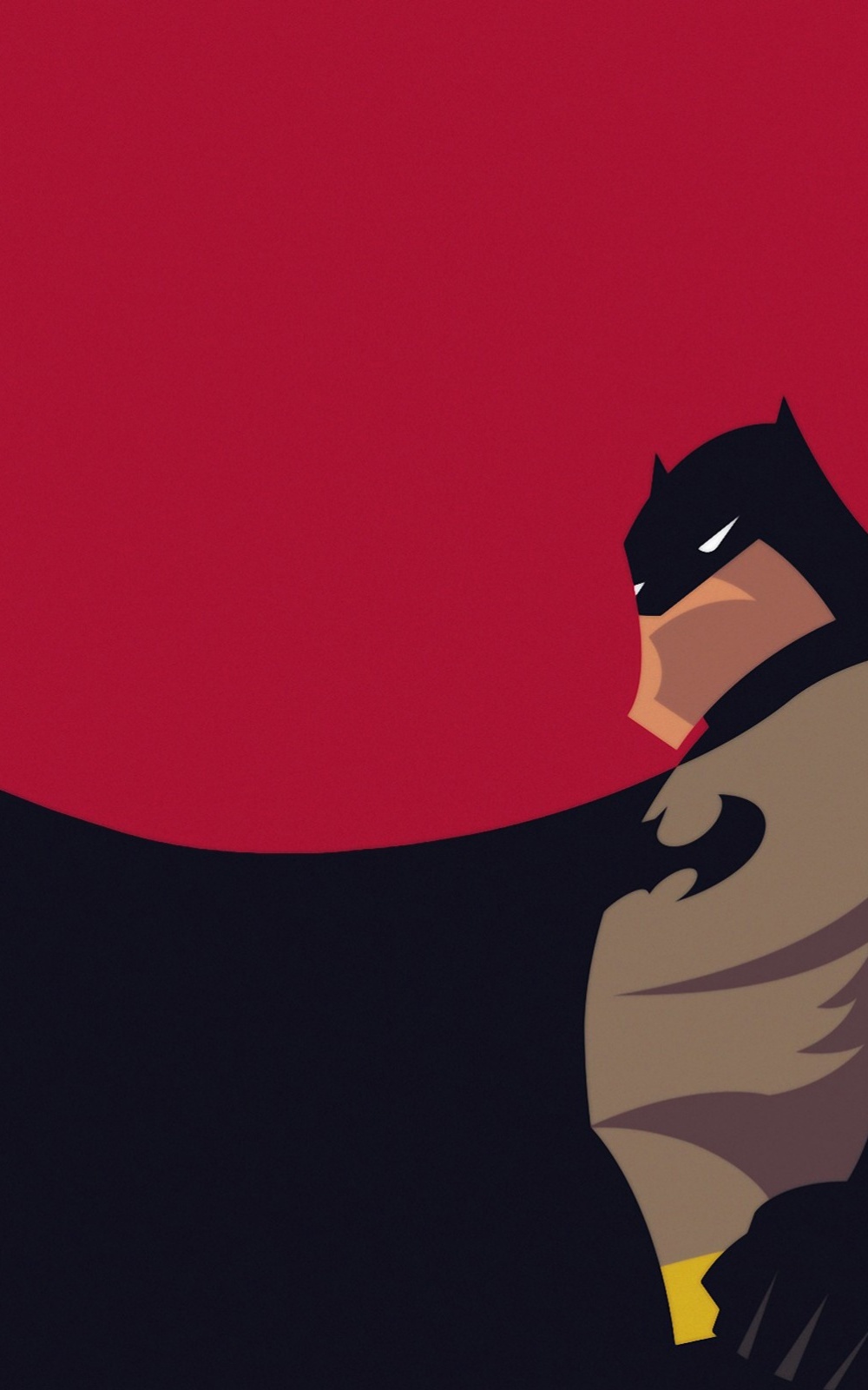 Batman Iphone Wallpaper Hd - Minimal Wallpaper For Android , HD Wallpaper & Backgrounds