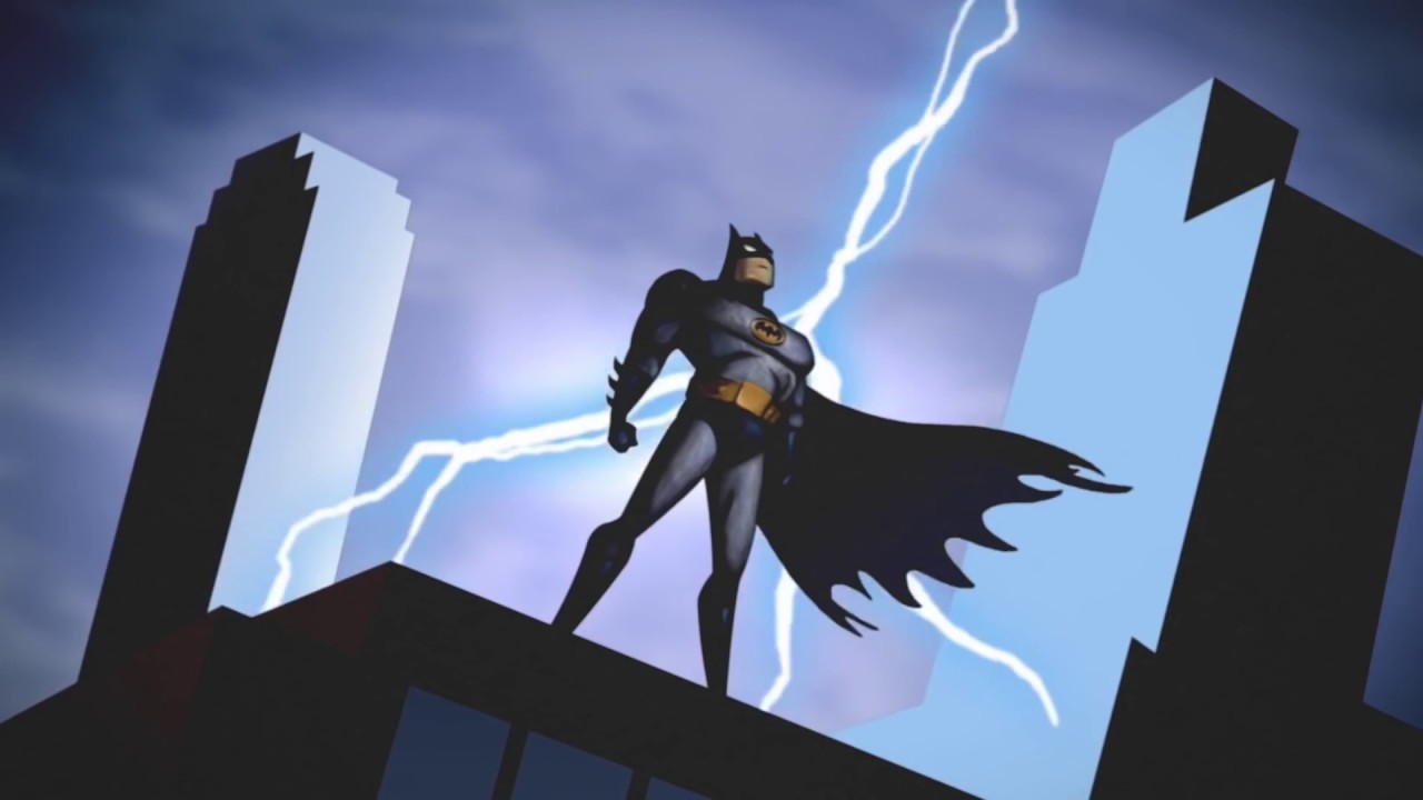 The Animated Series Lightning Loop - Batman The Animated Series , HD Wallpaper & Backgrounds