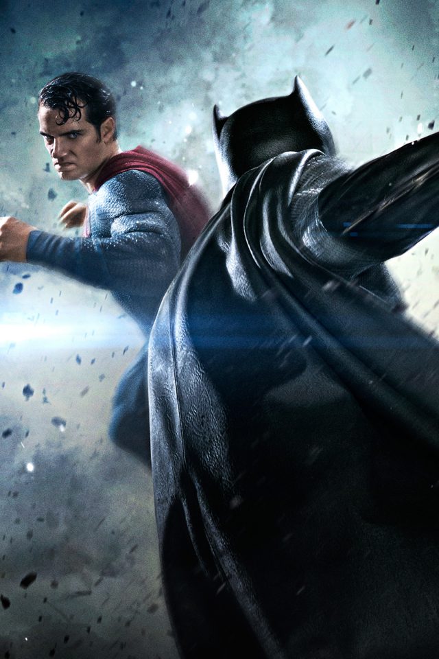 Batman Vs Superman Movie Fight Iphone Wallpaper - Batman Vs Superman , HD Wallpaper & Backgrounds