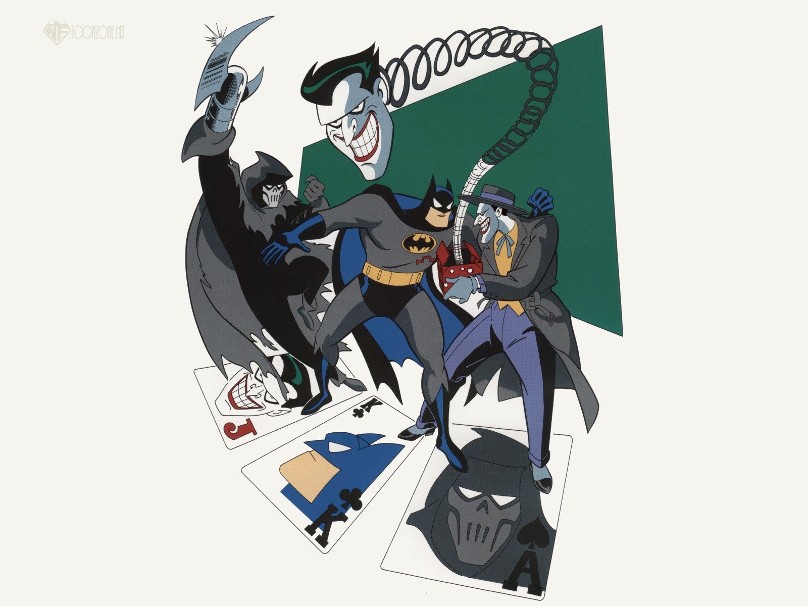 The Animated Series Wallpaper Id - Batman The Animated Siries , HD Wallpaper & Backgrounds