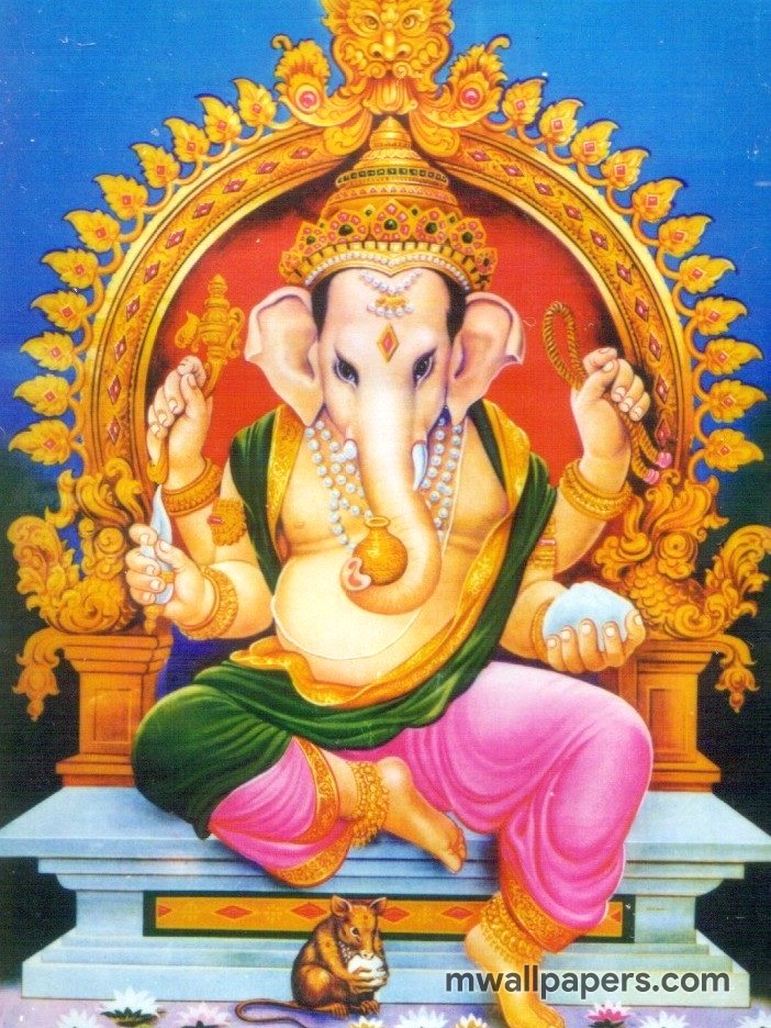 Lord Ganesha Hd Images - Lord Ganapathi Temple In Kerala , HD Wallpaper & Backgrounds