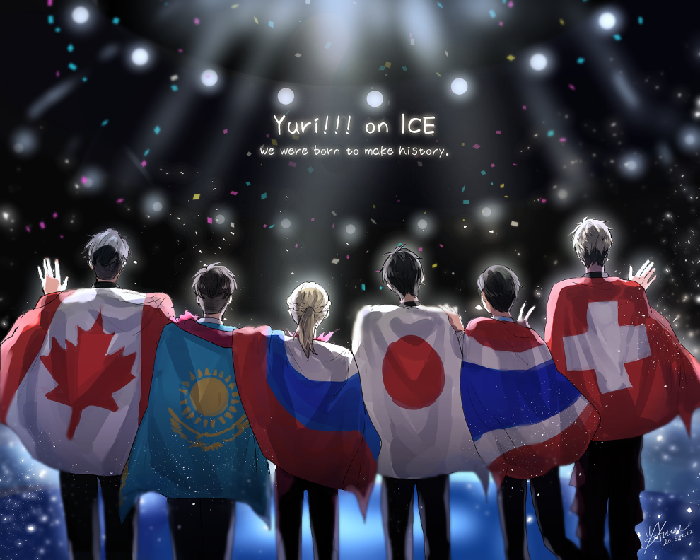 Fan Creationhistory - Make History Yuri On Ice , HD Wallpaper & Backgrounds