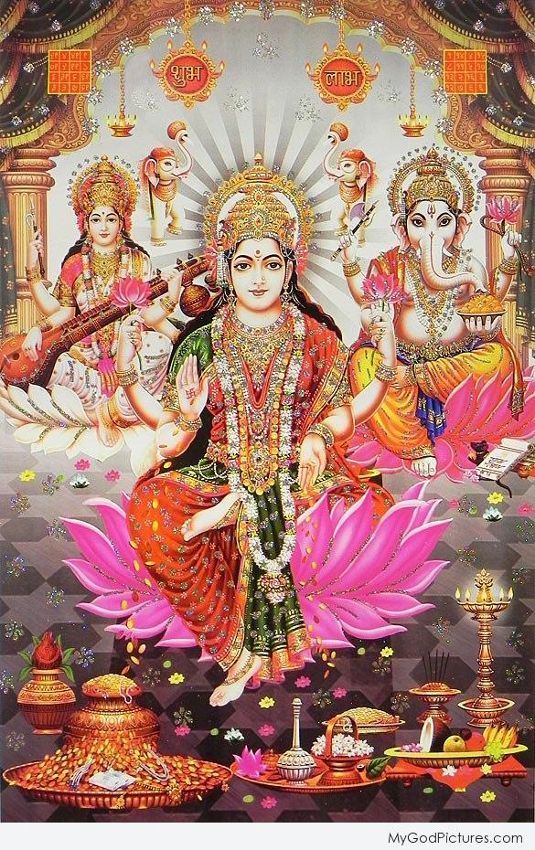 Html Embed Code - Goddess Durga Laxmi Saraswati , HD Wallpaper & Backgrounds