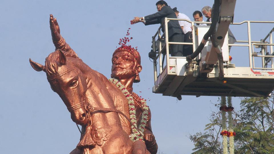 L&t Bags Rs 2,500-crore Shivaji Statue Contract - Chhatrapati Shivaji Maharaj Statue , HD Wallpaper & Backgrounds