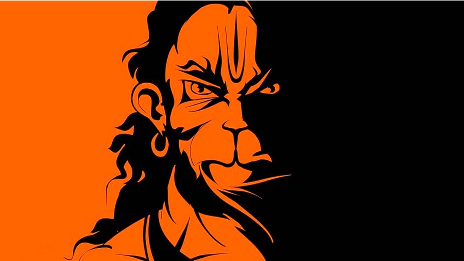 Bajrangbali Wallpaper 3d - Angry Full Hd Hanuman , HD Wallpaper & Backgrounds