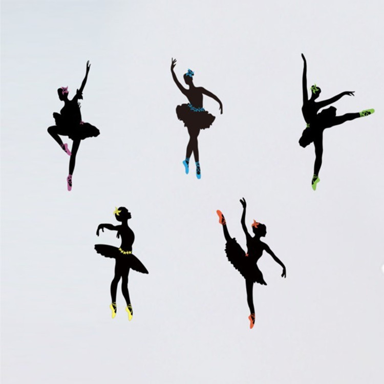 Free Shipping Ballet Dance - Sticker Murale Danseuse Ballet , HD Wallpaper & Backgrounds