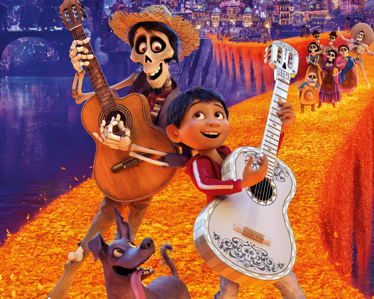 Wallpaper Coco, Animated Movie, Ghost Dance, 5k, - Coco Wallpaper Hd , HD Wallpaper & Backgrounds