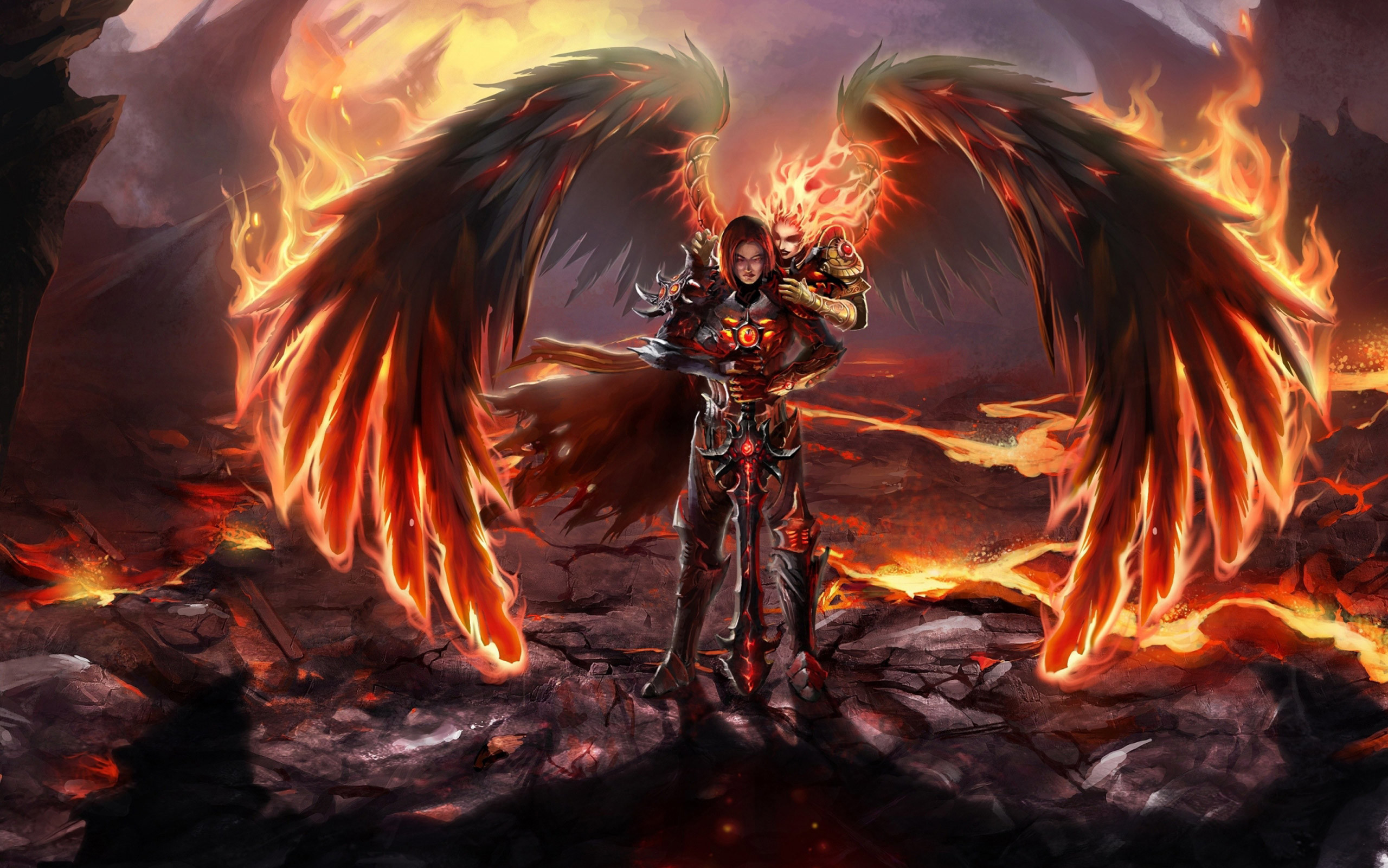 Firefighter Wallpapers Hd - Dante's Inferno Wallpapers Hd , HD Wallpaper & Backgrounds