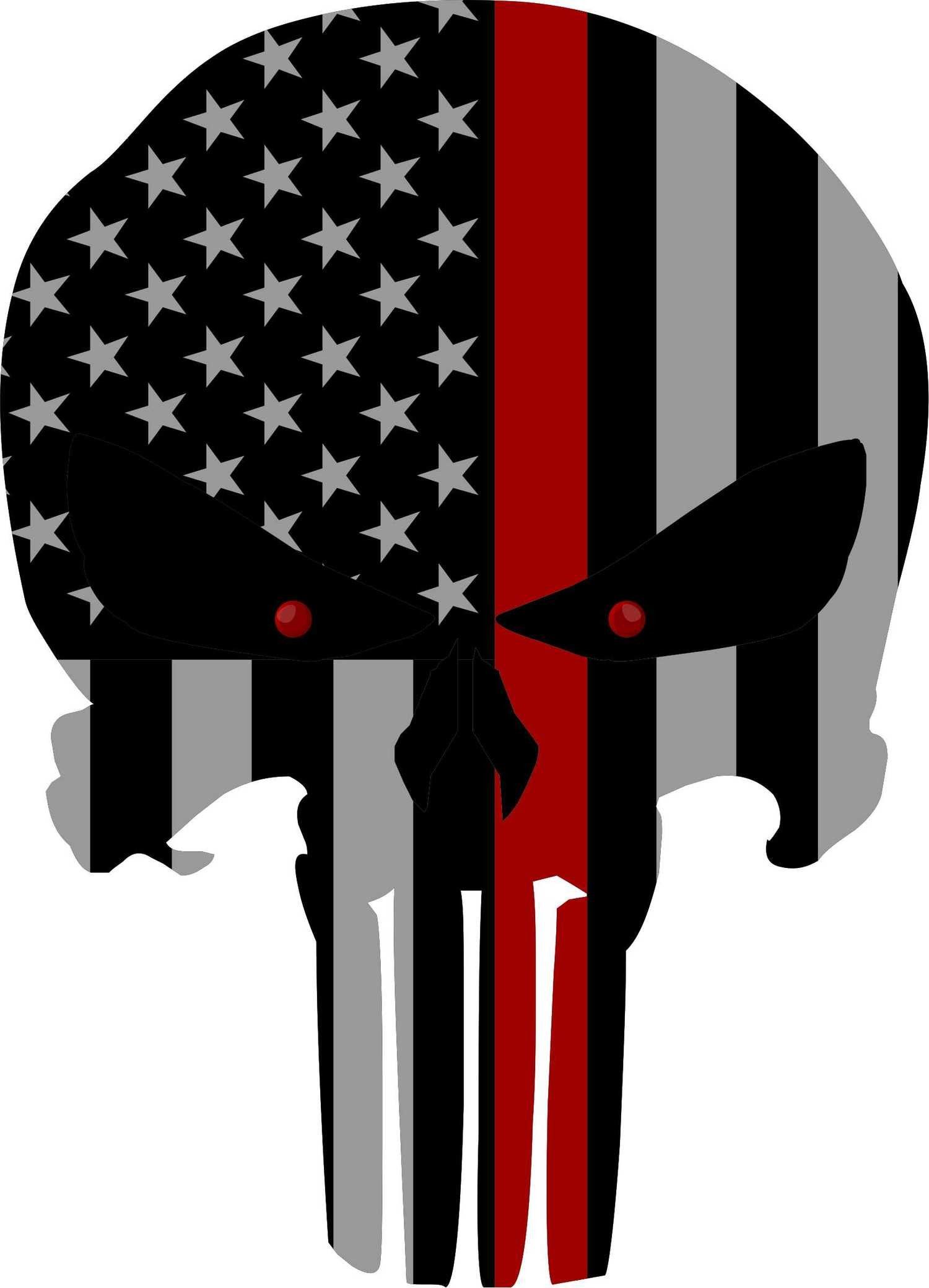 Punisher Thin Red Line , HD Wallpaper & Backgrounds