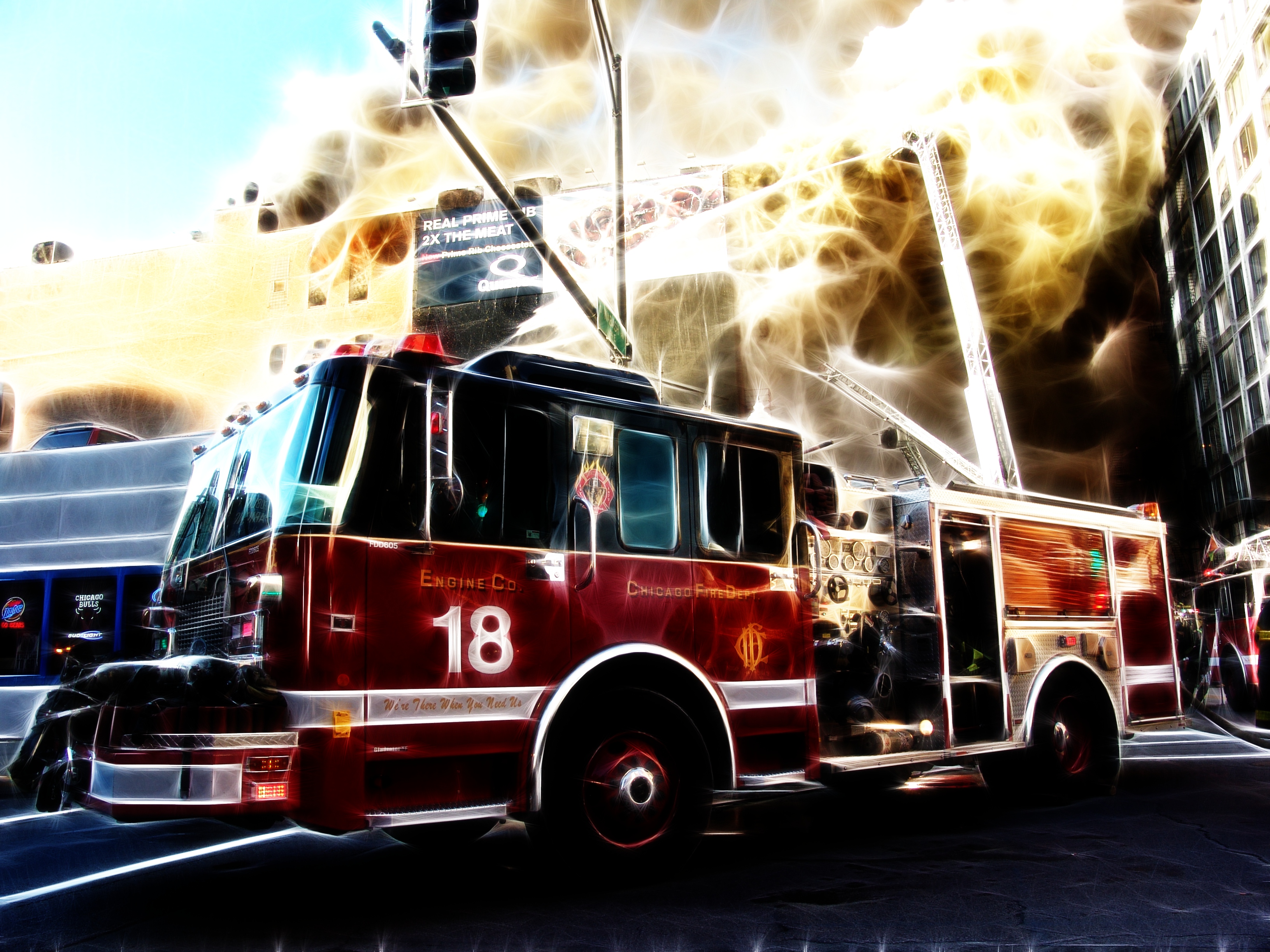 Fire Truck Wallpaper - Fire Truck Wallpaper Hd , HD Wallpaper & Backgrounds