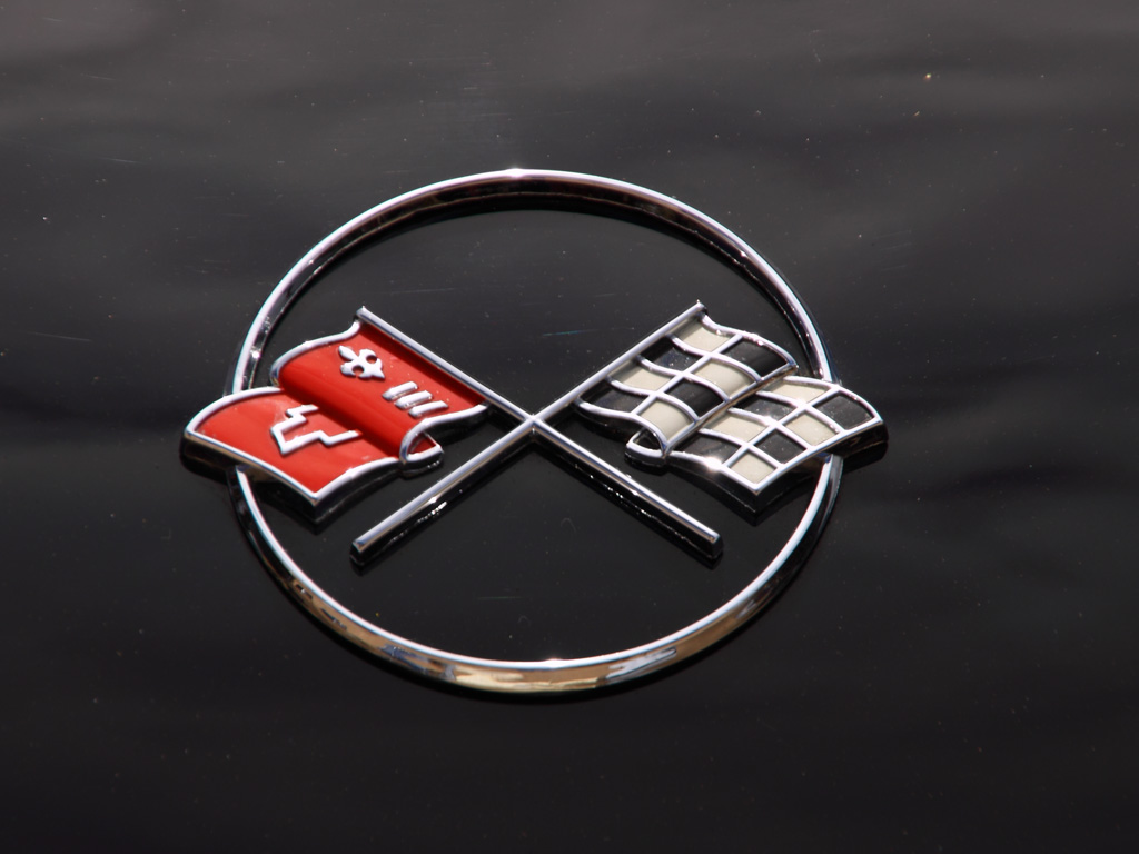Corvette Logo - C3 Corvette Flag Vector , HD Wallpaper & Backgrounds
