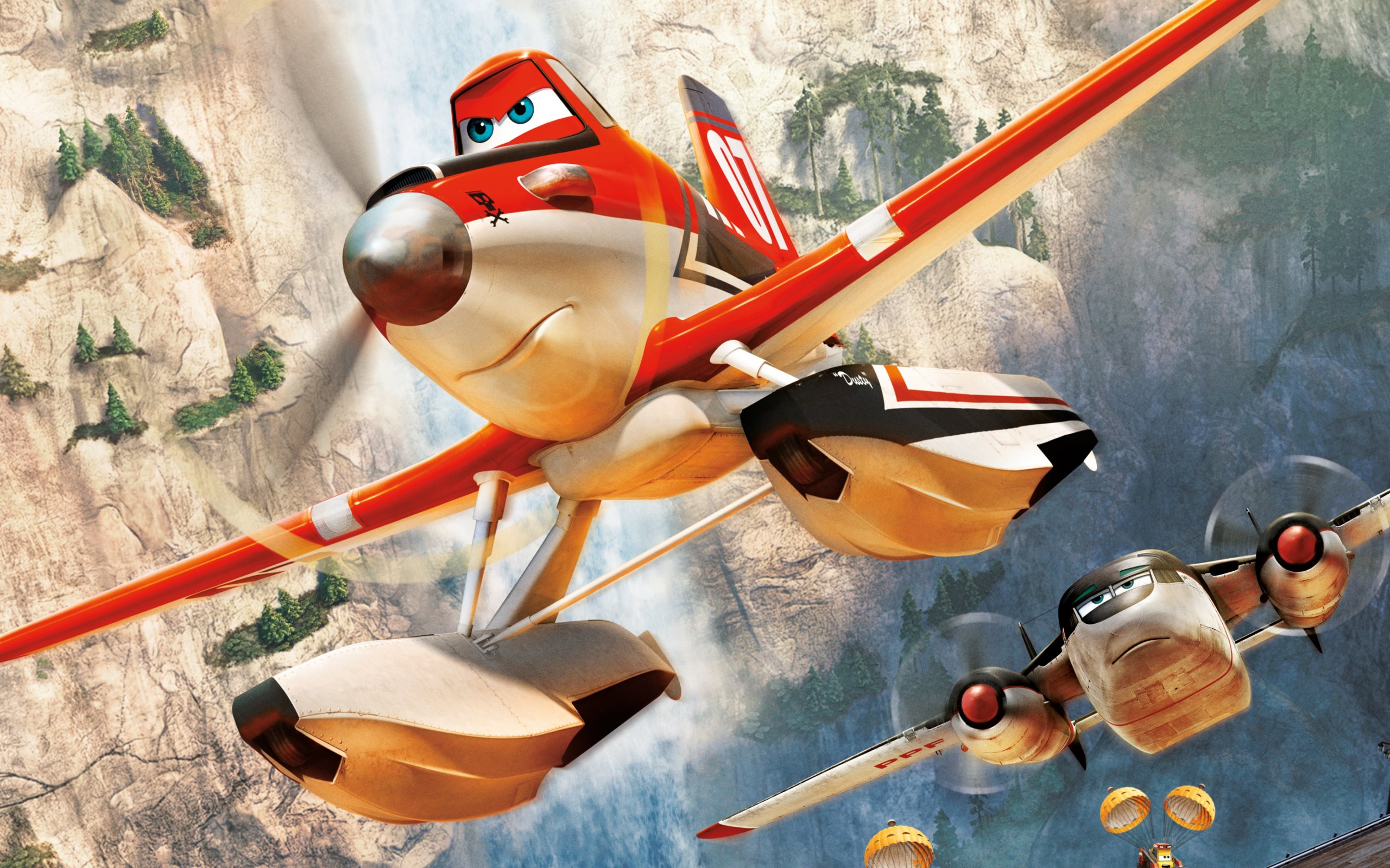 Planes Fire And Rescue Firefighter Dusty - Plane Fire And Rescue Hd , HD Wallpaper & Backgrounds