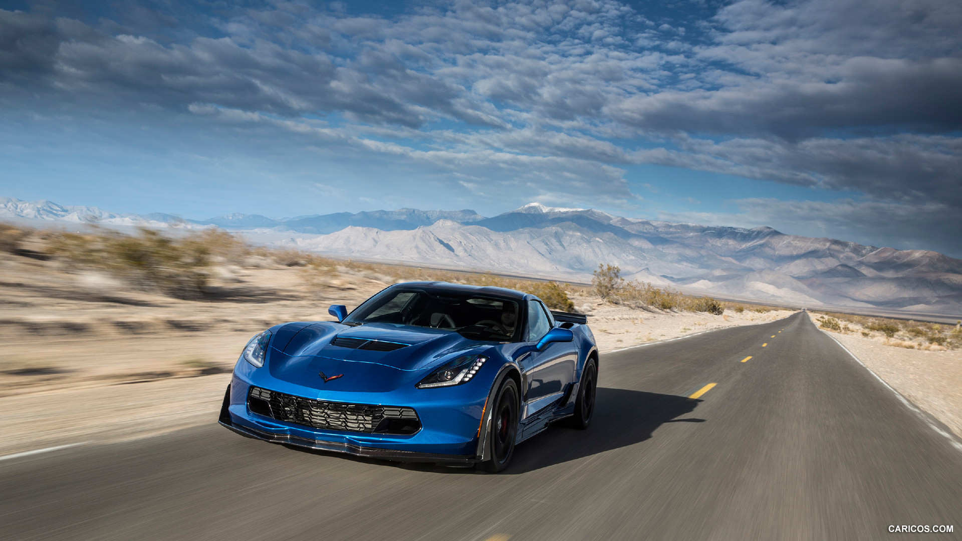 Chevrolet Corvette Z06 Wallpaper, Chevrolet Corvette - Corvette Z06 Wallpaper Blue , HD Wallpaper & Backgrounds