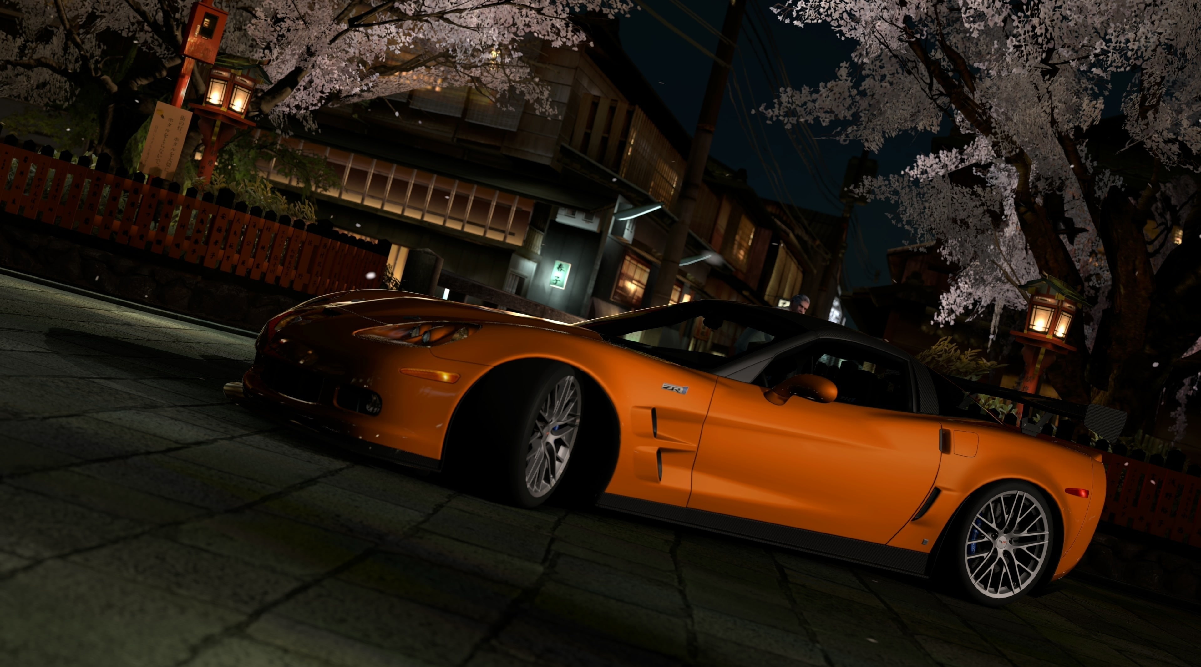 Gran Turismo 5 Chevrolet Corvette Zr1, Orange Chevrolet - 1440p , HD Wallpaper & Backgrounds