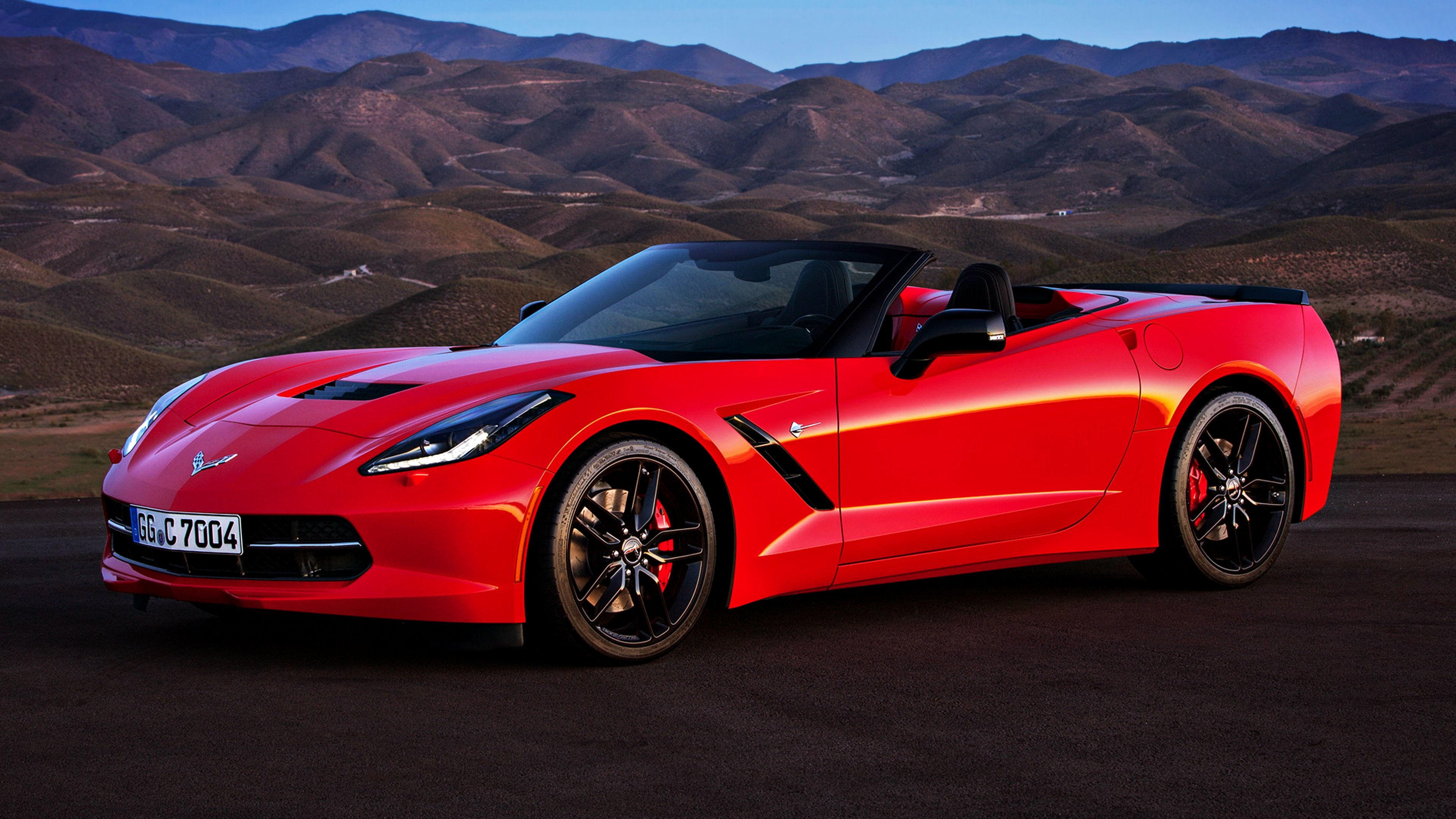 Chevrolet Corvette Stingray Hd Backgrounds For Ultra - Corvette Stingray Car Red , HD Wallpaper & Backgrounds