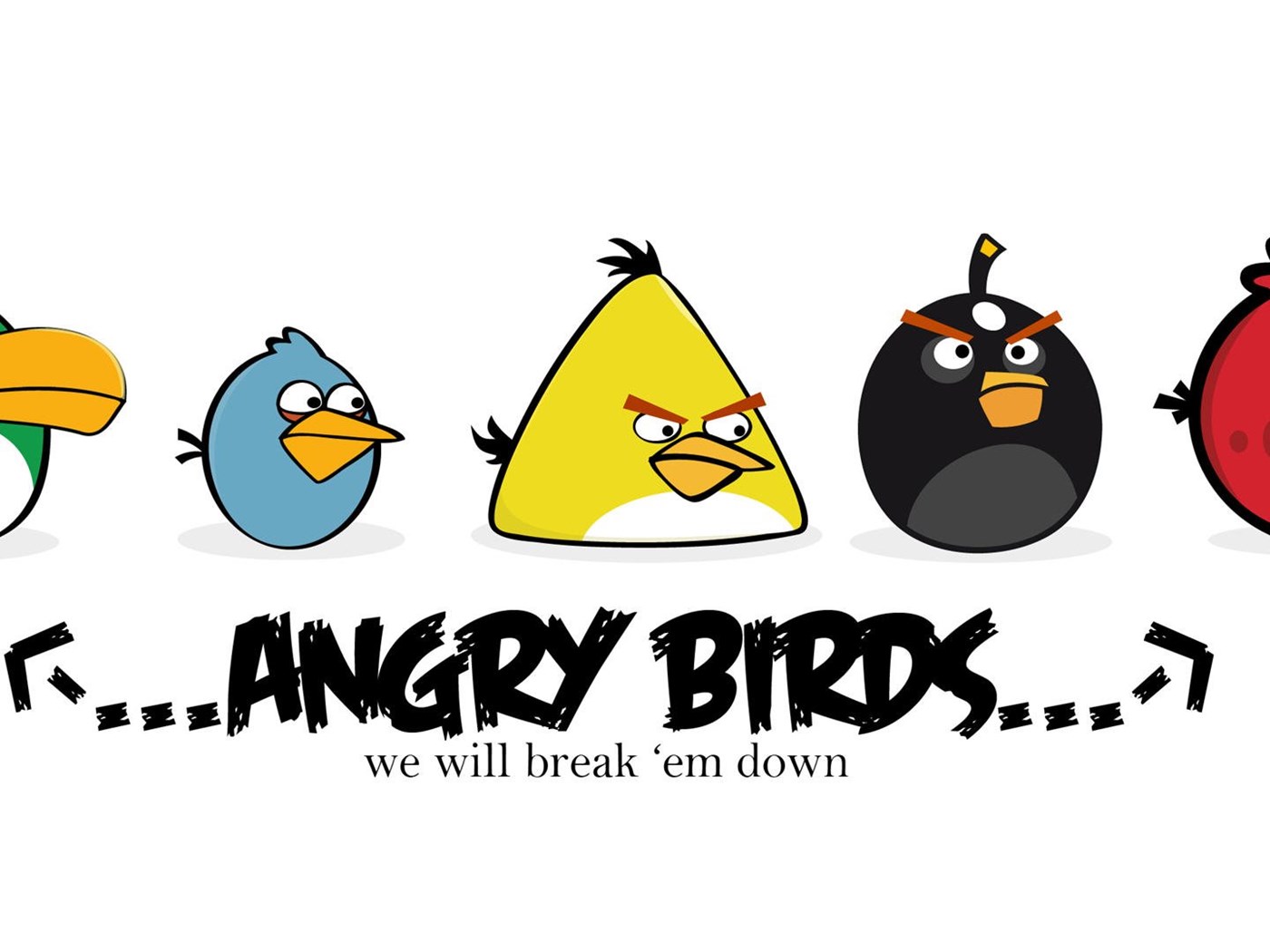 Fullscreen - Angry Birds , HD Wallpaper & Backgrounds