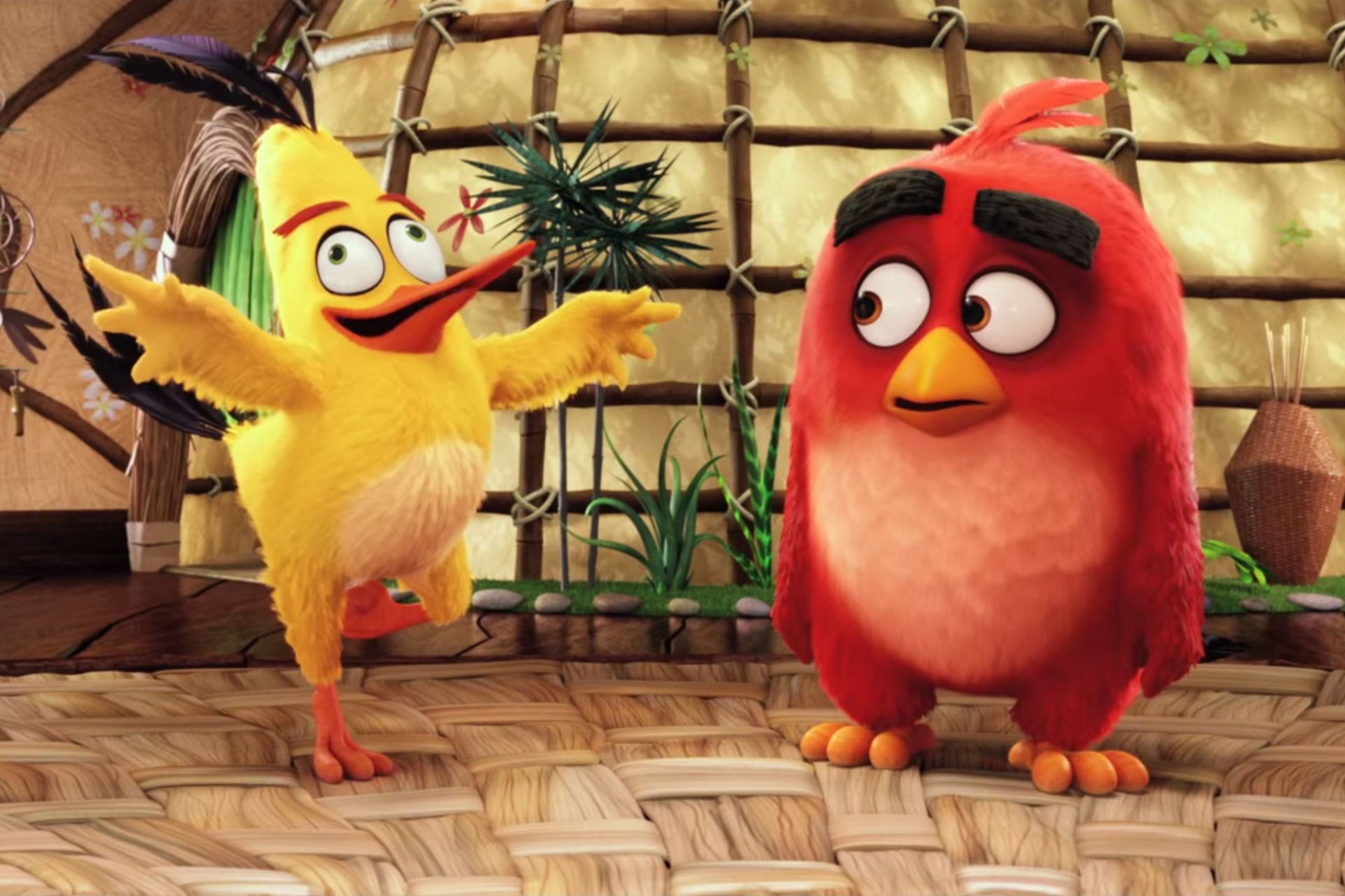 The Angry Birds Movie Wallpaper Hd - Chuck Angry Birds Voice , HD Wallpaper & Backgrounds