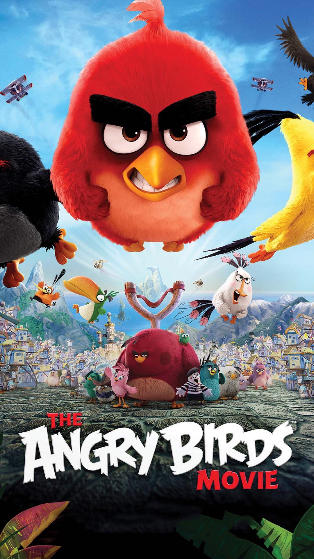 Angry Birds Movie Angry Birds Full Movie, Anry Birds, - Angry Birds 2016 Poster , HD Wallpaper & Backgrounds