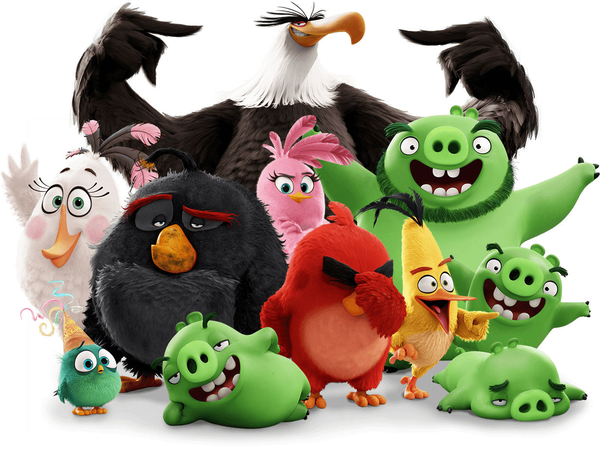 The Cast - Angry Birds Movie , HD Wallpaper & Backgrounds