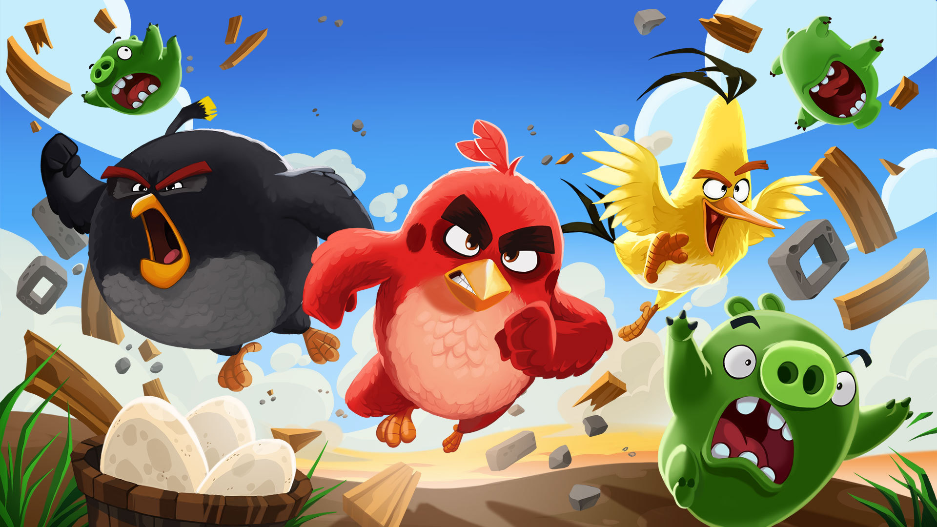 Angry Birds , HD Wallpaper & Backgrounds