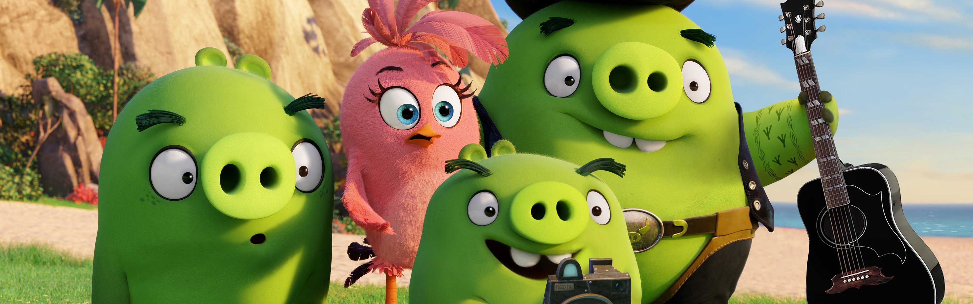 3840x12003840x2160 - Angry Birds Movie 2 , HD Wallpaper & Backgrounds