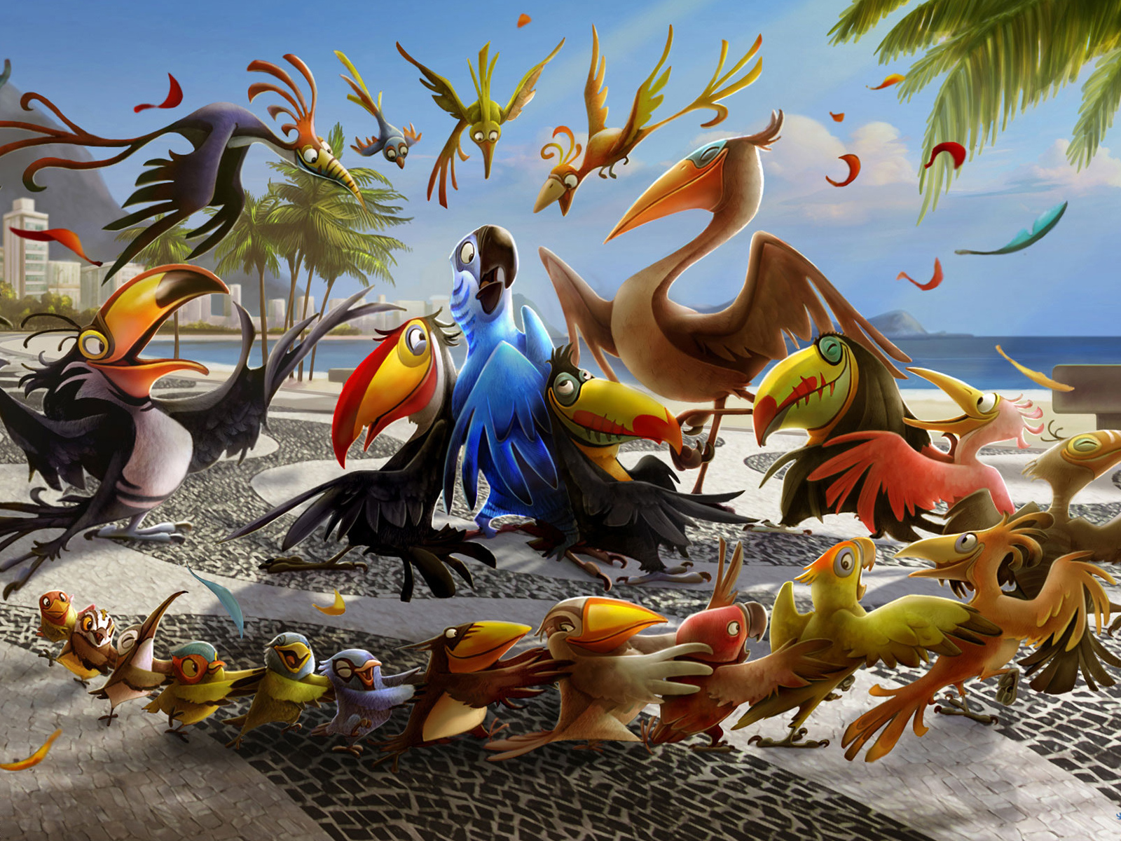 Rio Birds , HD Wallpaper & Backgrounds