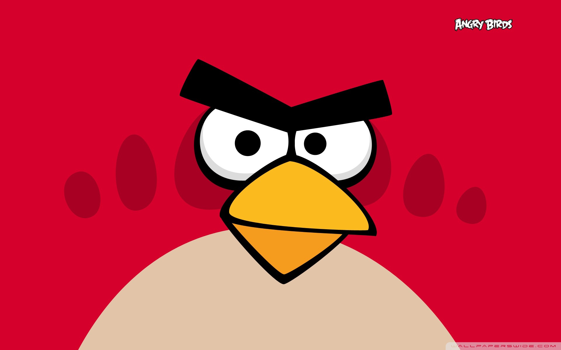 Red Bird Hd Wide Wallpaper For 4k Uhd Widescreen Desktop - Angry Birds , HD Wallpaper & Backgrounds