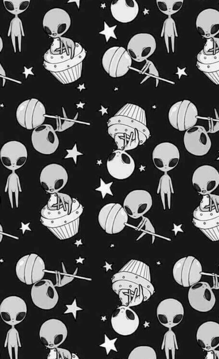 Is This Your First Heart - Aliens Black And White , HD Wallpaper & Backgrounds