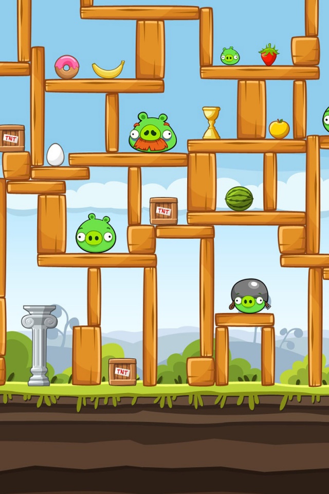 Angry Birds Theme , HD Wallpaper & Backgrounds