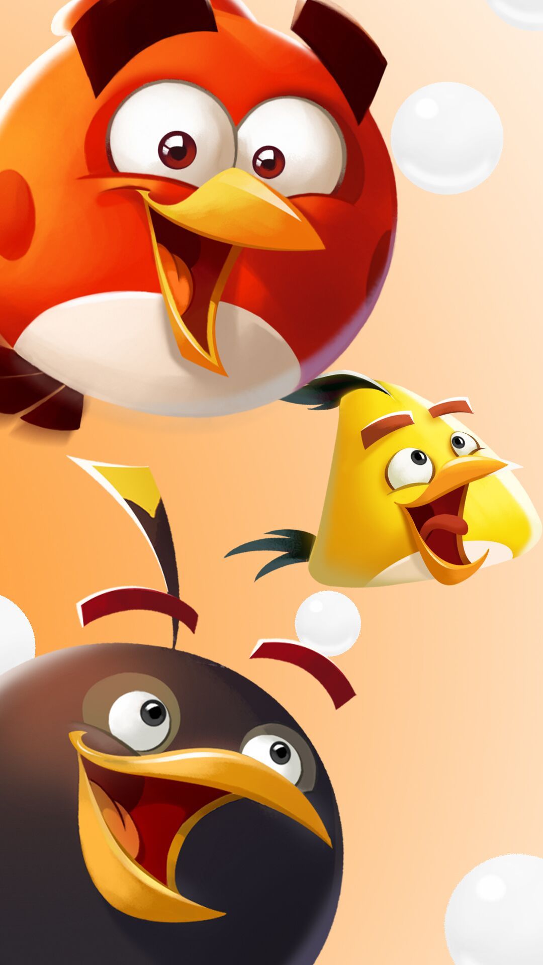 Angry Birds Winter Phone Wallpapers For Holidays Youloveit - Энгри Бердс На Телефон , HD Wallpaper & Backgrounds