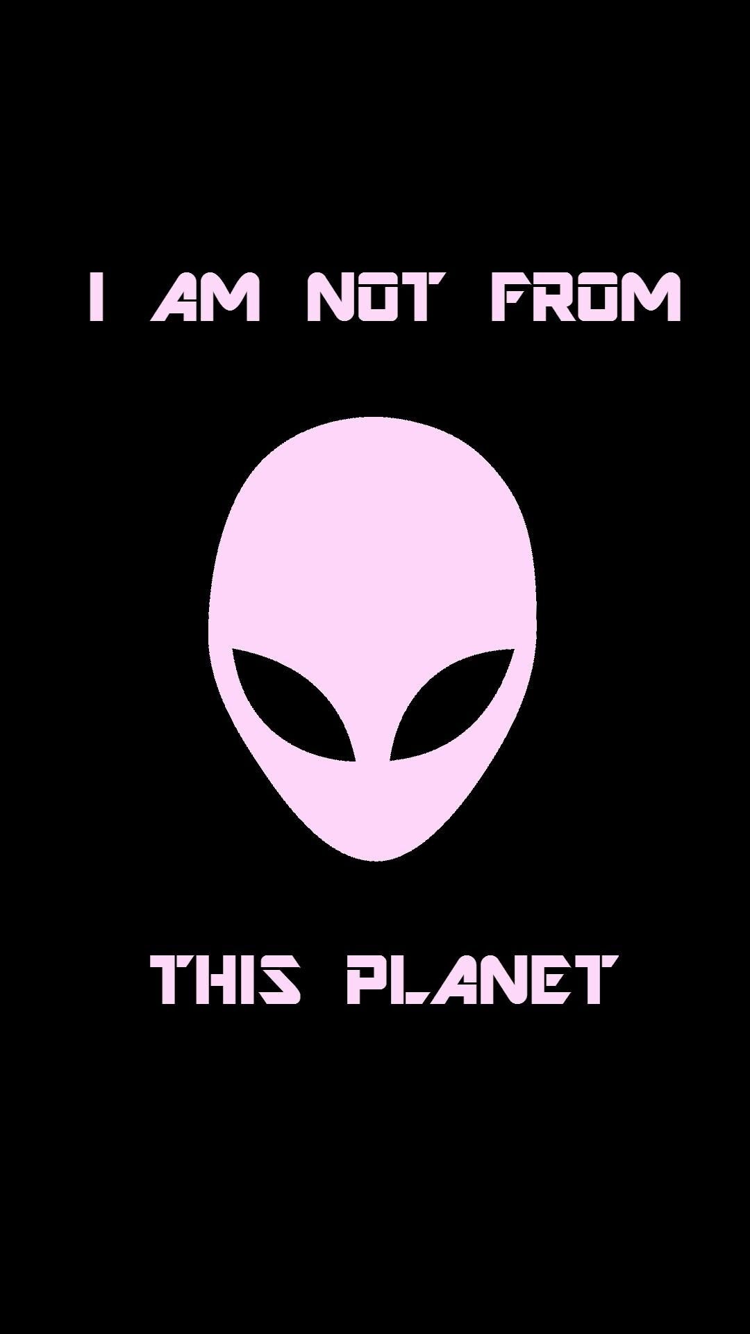 Simple Teen Wallpapers - Am An Alien Background , HD Wallpaper & Backgrounds