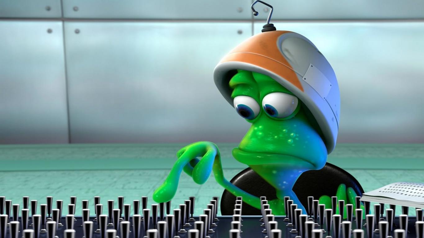 Download Funny Alien Wallpaper Gallery - Lifted Pixar , HD Wallpaper & Backgrounds