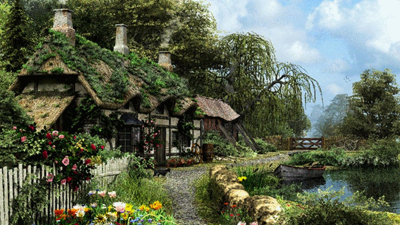Cottage , HD Wallpaper & Backgrounds