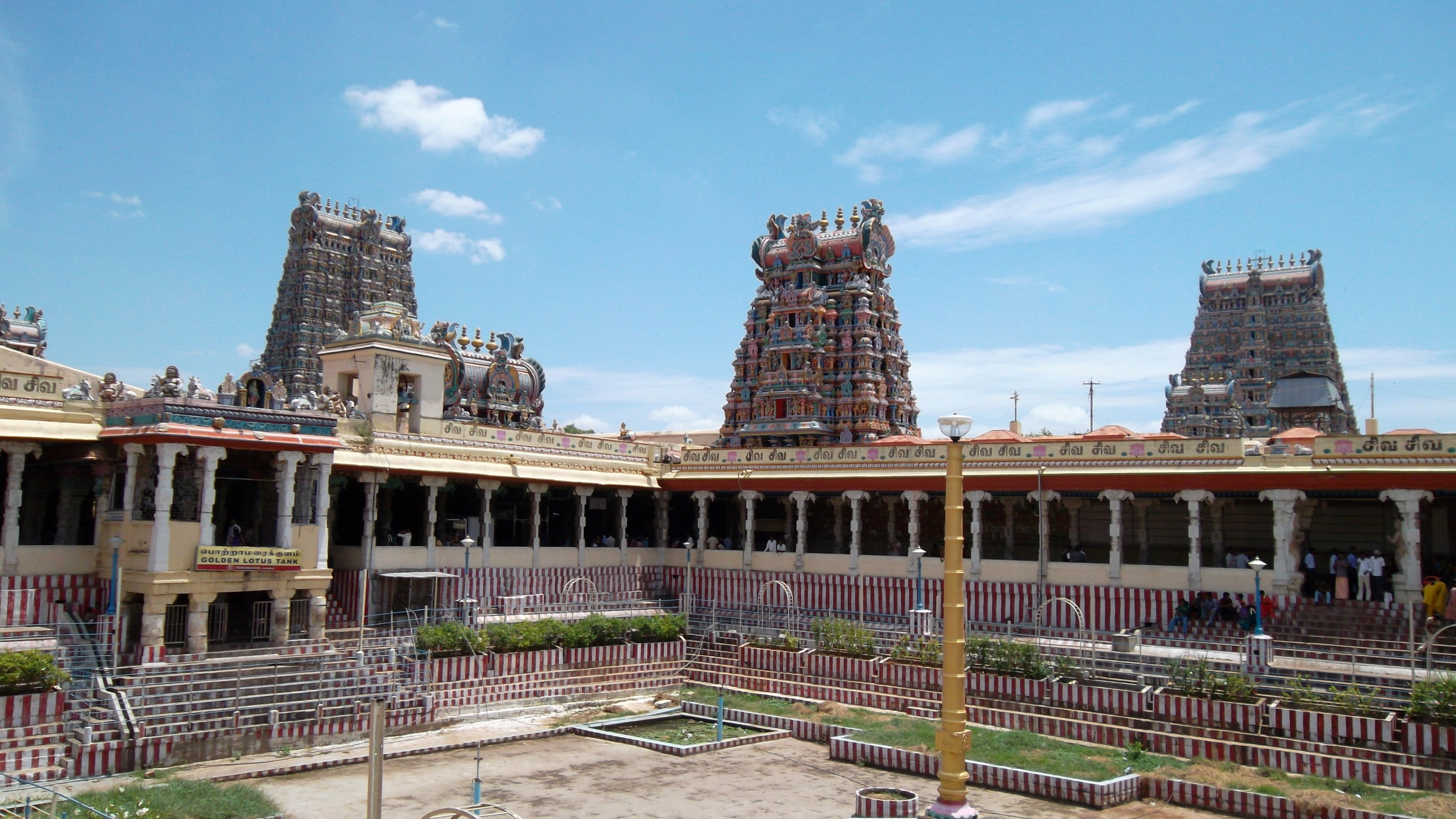 Plaza, Ancient History, Archaeological Site, Hinduism, - Meenakshi Amman Temple , HD Wallpaper & Backgrounds