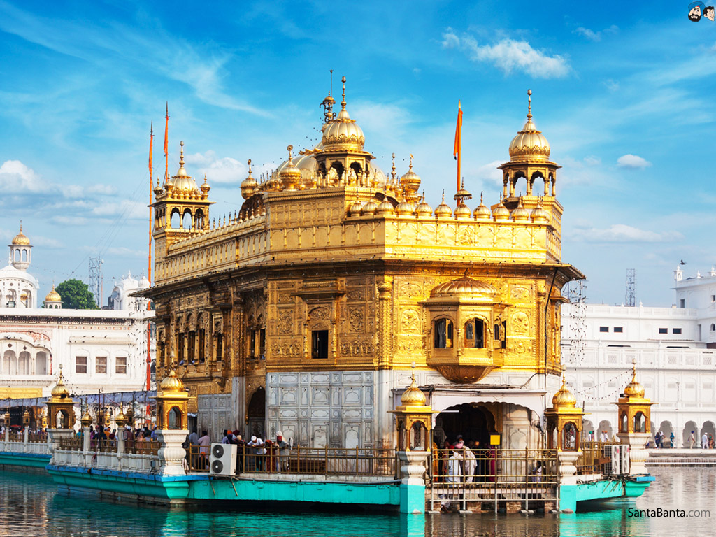 The Golden Temple Wallpaper - Download Images Of Golden Temple , HD Wallpaper & Backgrounds