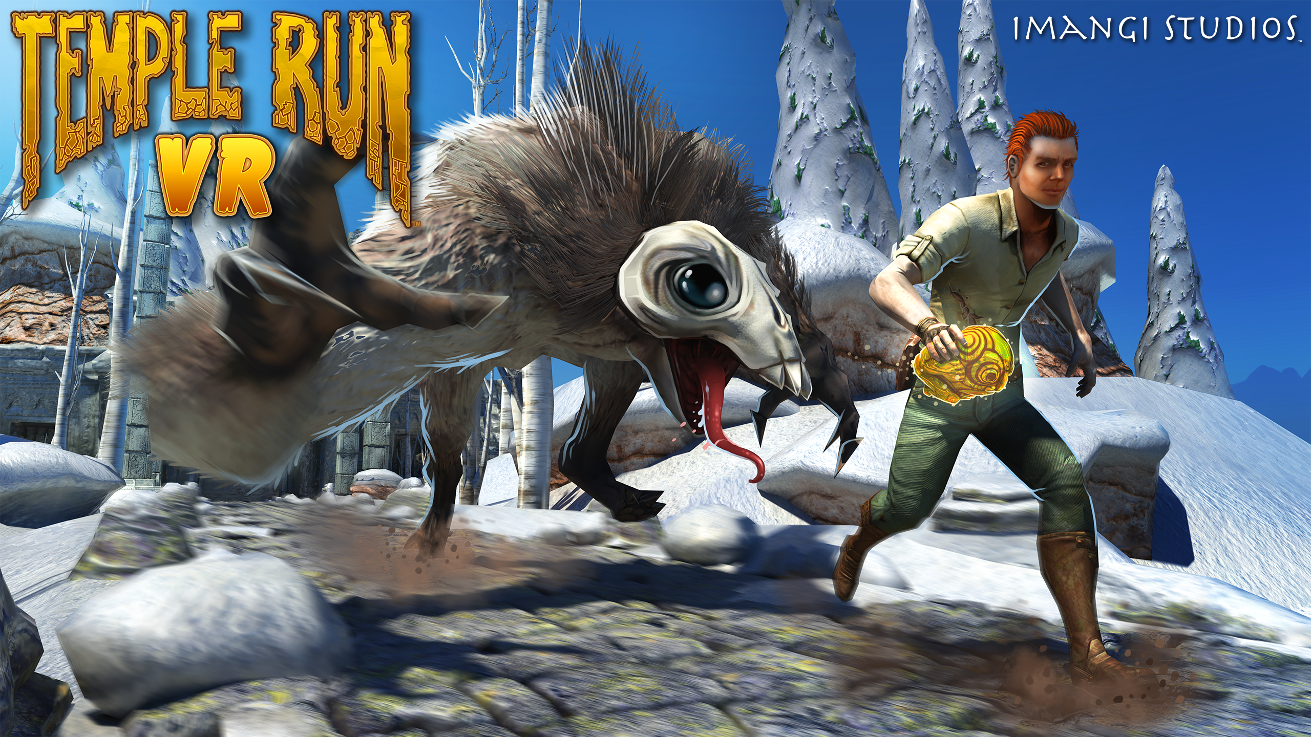 Run For Your Life Temple Run Vr Now Available On Samsung - Temple Run 2 Monster , HD Wallpaper & Backgrounds
