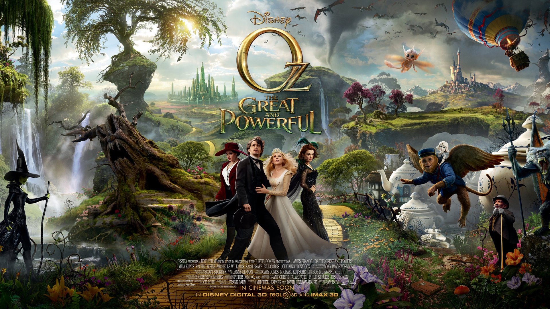 Download - Temple Run Disney Oz , HD Wallpaper & Backgrounds