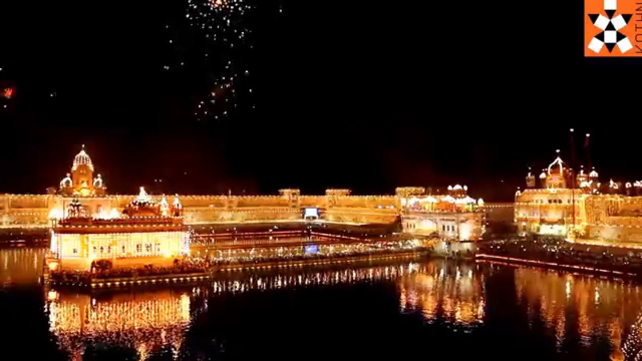 Diwali 2015 At The Golden Temple Amritsar - Diwali Golden Temple Amritsar , HD Wallpaper & Backgrounds