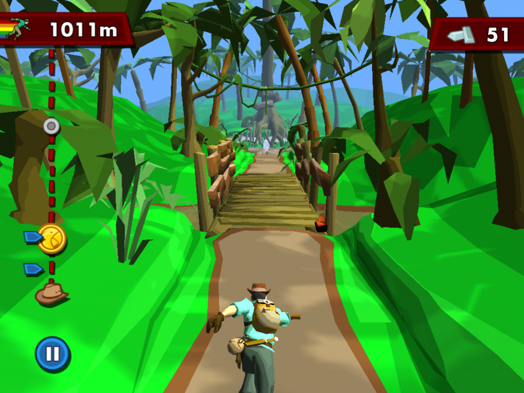 Original) - Jungle Runner Game , HD Wallpaper & Backgrounds