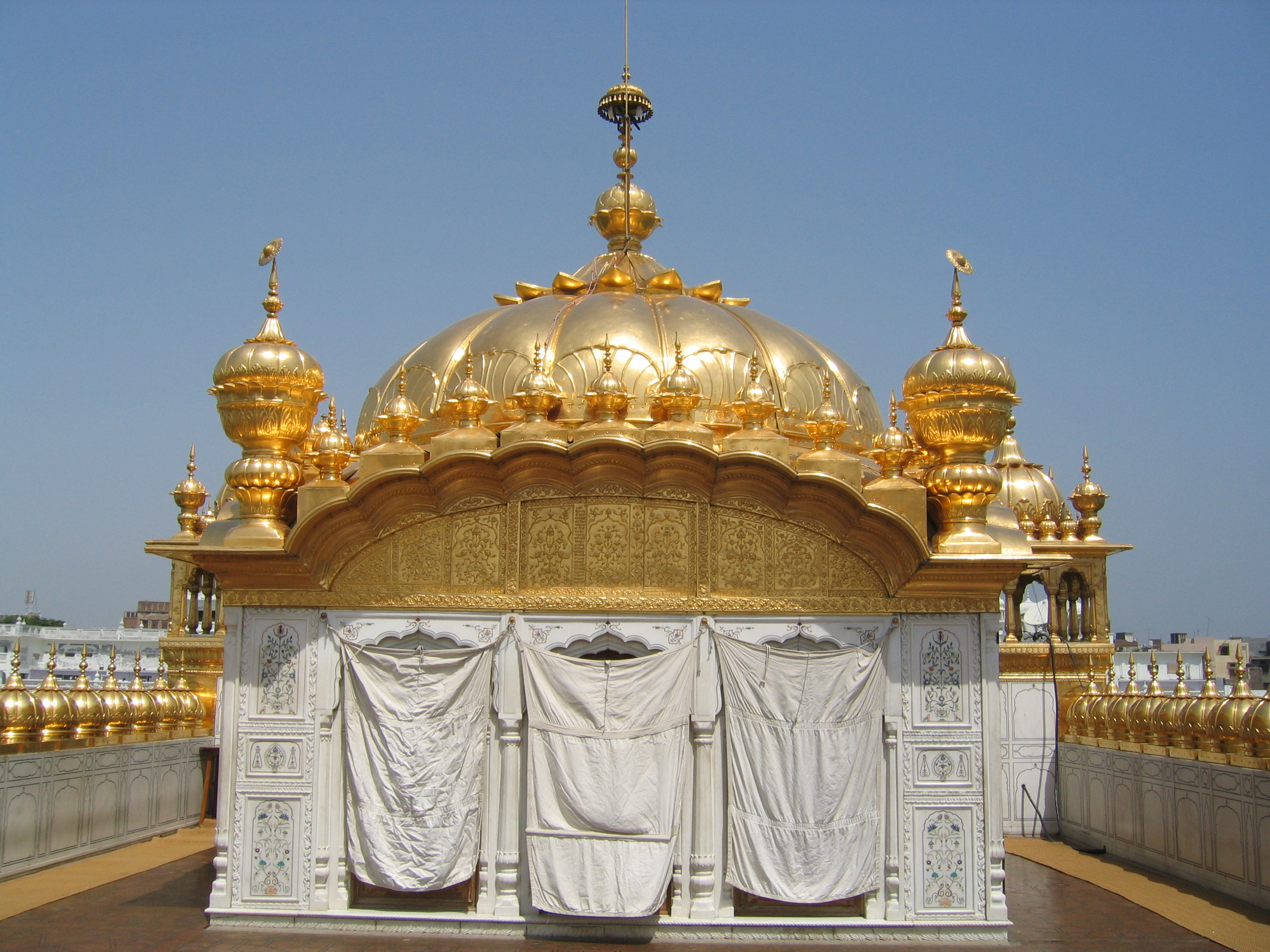 Hamandir Sahib The Golden Temple,amritsar,punjab - Harmandir Sahib Dome , HD Wallpaper & Backgrounds