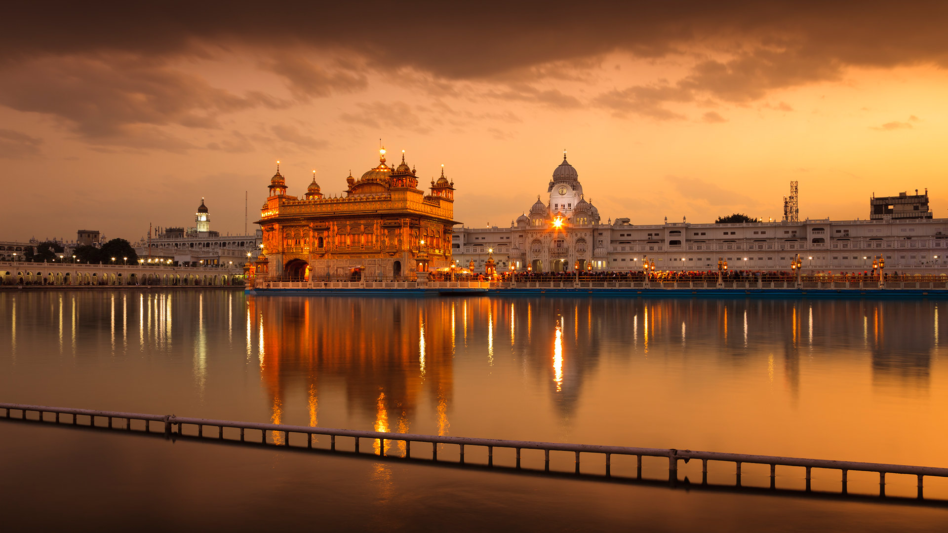 Mobile - Full Hd Golden Temple , HD Wallpaper & Backgrounds