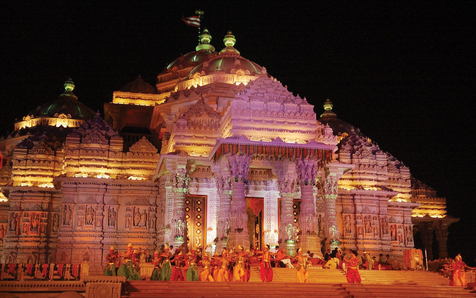 Akshardham Temple In Delhi Inside , HD Wallpaper & Backgrounds