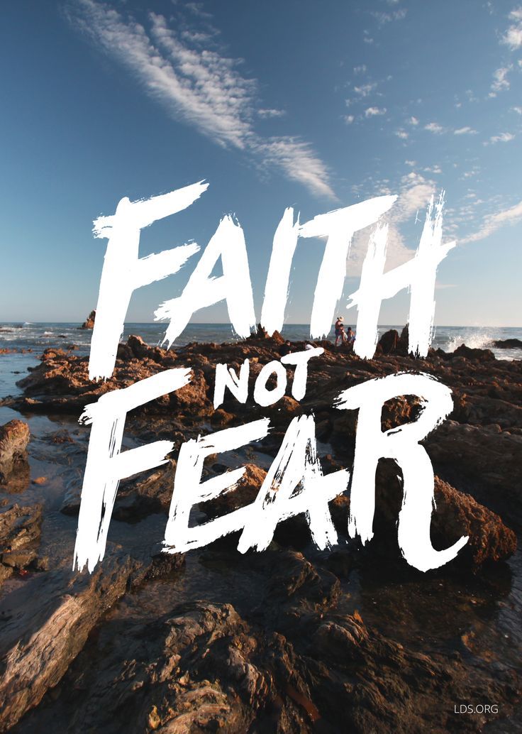 Lds Wallpaper - Walk By Faith Not Fear , HD Wallpaper & Backgrounds