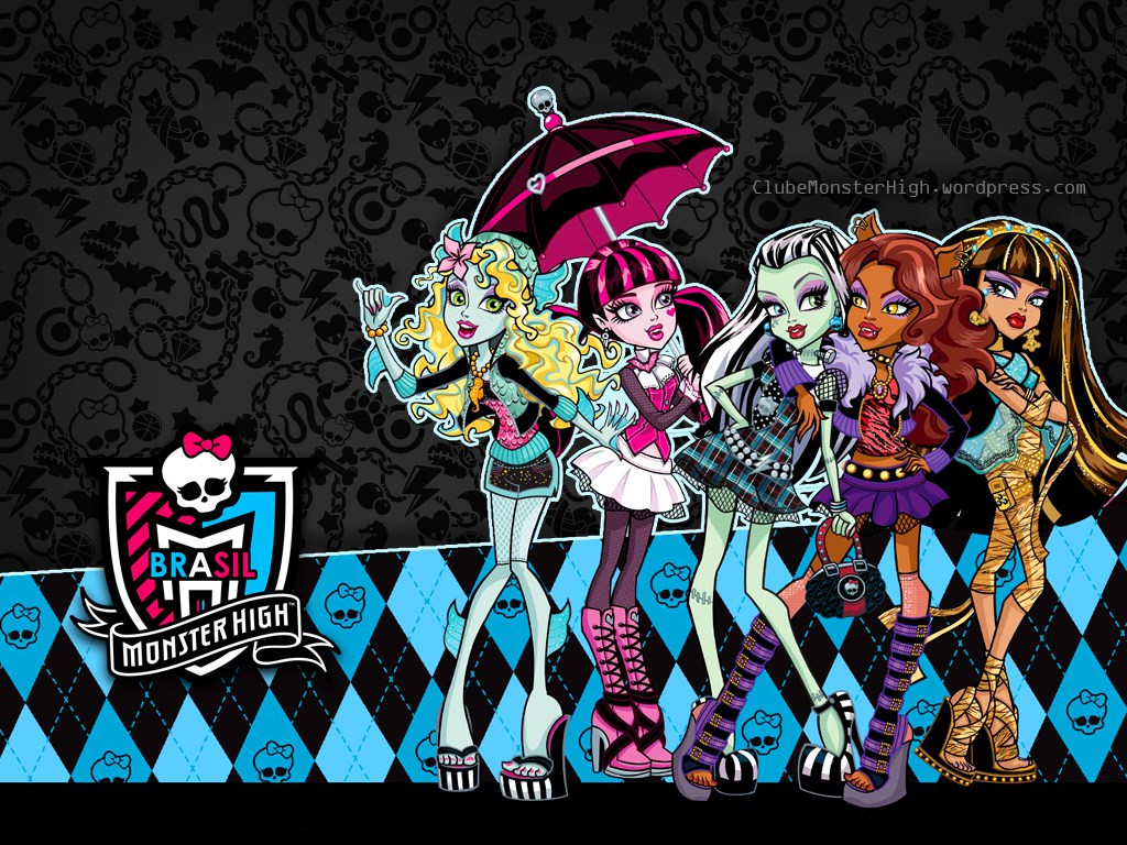 Monster High Wallpaper Hd Group - Monster High Online Invitation , HD Wallpaper & Backgrounds