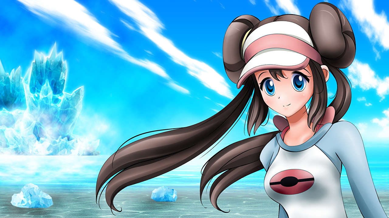 Photo Pocket Monster Girls Anime Pokemon - Rosa Pokémon Black White 2 , HD Wallpaper & Backgrounds