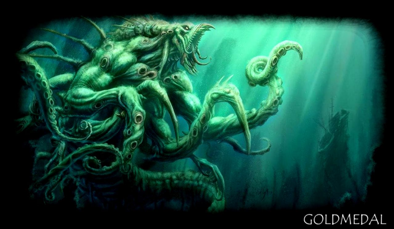 Kraken Monster Wallpaper For Android Apk Download - Akkorokamui , HD Wallpaper & Backgrounds